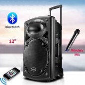 http://www.priyomarket.com/Rechargeable Bluetooth Karaoke Trolly Speaker With Wireless Microphone