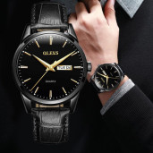 https://www.priyomarket.com/OLEVS Mens Watches Top Brand Luxury Quartz Casual Business Leather-Full Black