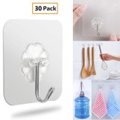 https://www.priyomarket.com/Adhesive Magic wall Hook Transparent 30 pcs