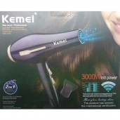https://www.priyomarket.com/Kemei 2 in 1 Hair Dryer 3000w